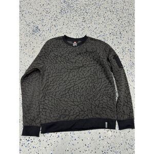 Vintage SouthPole Sweater Mens XL Black Y2K Skater Rap‎ Hip Hop Pullover Baggy